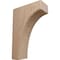 Ekena Millwork 3 1/2"W x 8"D x 12"H Clarksville Bracket, Mahogany BKTW04X08X12CVGM - alternate 1
